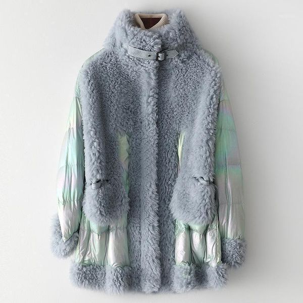 new style haze blue wool coat women winter warm turtleneck spliced windproof cashmere jackets elegant korean female outwear1, Black
new style haze blue wool coat women winter warm turtleneck spliced windproof cashmere jackets elegant korean female outwear1, Black