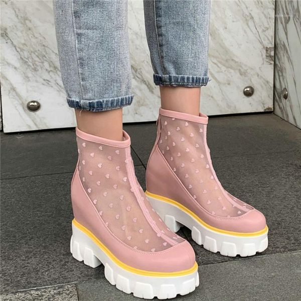 breathable lace sandals women hidden wedges high heel ankle boots female round toe fashion sneakers summer platform pumps shoes1, Black
breathable lace sandals women hidden wedges high heel ankle boots female round toe fashion sneakers summer platform pumps shoes1, Black