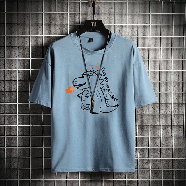 2021 new t-shirts mem print short sleeve t-shirt fire dinosaurs men's tshirt big and tall t85k, White;black
2021 new t-shirts mem print short sleeve t-shirt fire dinosaurs men's tshirt big and tall t85k, White;black