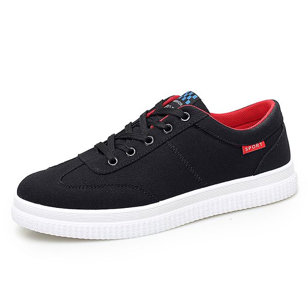 designer men women canva shoes flat shoes black white red autumn walking luxury mens womens casual shoes