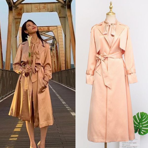 iu del l long trench coat female fashion women's raincoat autumn women windbreaker woman clothes shirt moda1, Tan;black
iu del l long trench coat female fashion women's raincoat autumn women windbreaker woman clothes shirt moda1, Tan;black