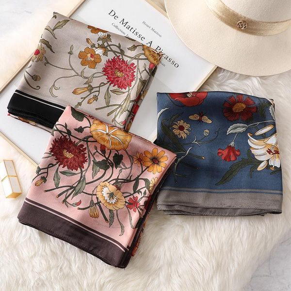scarves fashion french design shawl flower print silk chiffon soft muslim hijabs wrap, Blue;gray
scarves fashion french design shawl flower print silk chiffon soft muslim hijabs wrap, Blue;gray
