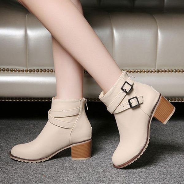 2020 autumn and winter new style with thick women's boots belt buckle boots women students martin large size single, Black
2020 autumn and winter new style with thick women's boots belt buckle boots women students martin large size single, Black