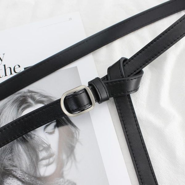 new design no pin buckle knotted belts for women thin soft faux leather belt jeans punk vintage buckles waistbands for dress wmtgtd, Black;brown
new design no pin buckle knotted belts for women thin soft faux leather belt jeans punk vintage buckles waistbands for dress wmtgtd, Black;brown