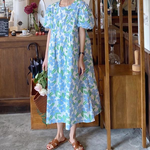 party dresses 2021 arrivals summer floral print puff-sleeves slim waist down pairie style dress sweet girl casual loose long, White;black
party dresses 2021 arrivals summer floral print puff-sleeves slim waist down pairie style dress sweet girl casual loose long, White;black
