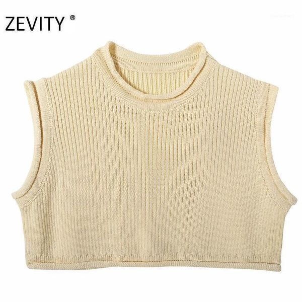 zevity women fashion o neck solid casual knitting short t-shirt female chic sleeveless vest t shirts leisure s3821, White
zevity women fashion o neck solid casual knitting short t-shirt female chic sleeveless vest t shirts leisure s3821, White