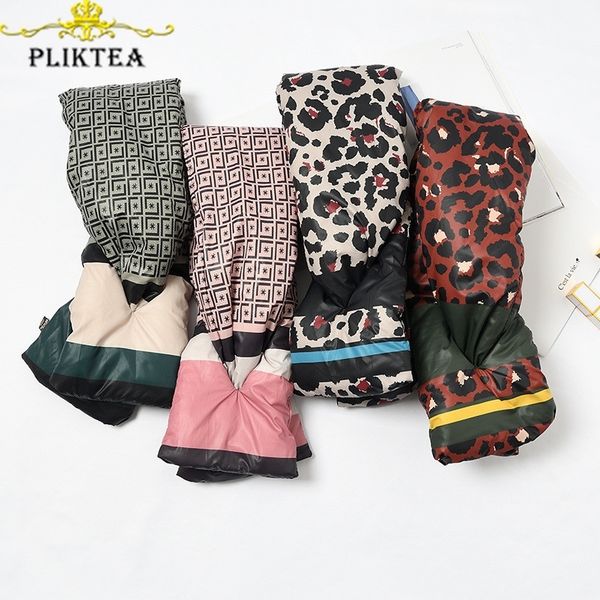 leopard letter striped patchwork plaid scarf for women cotton down winter thick ring scarves korean ladies female neck scarf y200104, Blue;gray
leopard letter striped patchwork plaid scarf for women cotton down winter thick ring scarves korean ladies female neck scarf y200104, Blue;gray