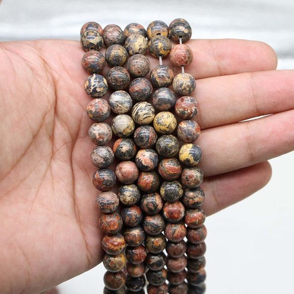 1strand lot 4 6 8 10 12mm natural red leopard stone bead round loose bead spacer beads for jewelry making findings diy bracelet h bbyglw
1strand lot 4 6 8 10 12mm natural red leopard stone bead round loose bead spacer beads for jewelry making findings diy bracelet h bbyglw
