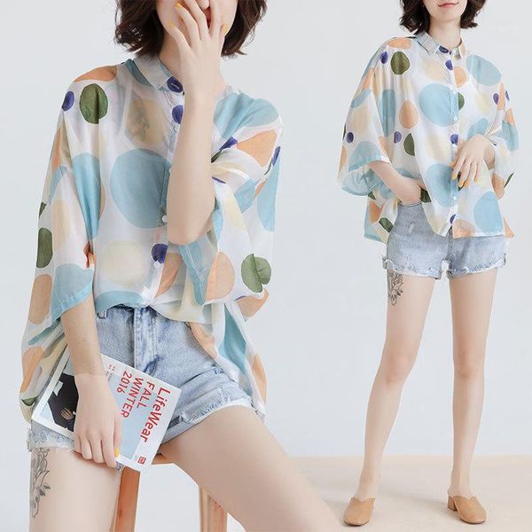 summer 2020 new products korean version plus size shirt chiffon polka dot shirt1, White
summer 2020 new products korean version plus size shirt chiffon polka dot shirt1, White