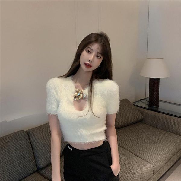 new female sweater women winter pullover knitting overszie short sleeve girls loose sweaters knitted outerwear thin sexy, White;black
new female sweater women winter pullover knitting overszie short sleeve girls loose sweaters knitted outerwear thin sexy, White;black