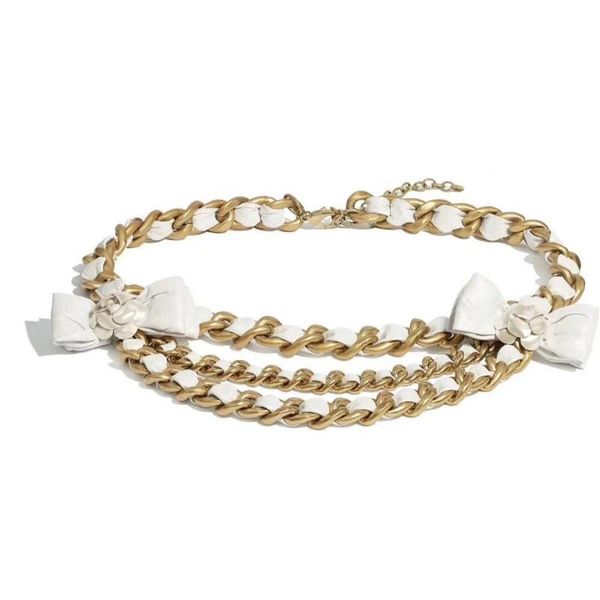 vintage chain camellia leather link chain belt necklace party fine jewelry belt long c brand fashion jewelry for women, Silver
vintage chain camellia leather link chain belt necklace party fine jewelry belt long c brand fashion jewelry for women, Silver