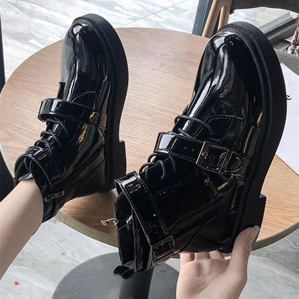 women's boots black fashion buckle glitter comfort leather ankle boots women spring summer for women botines mujer
women's boots black fashion buckle glitter comfort leather ankle boots women spring summer for women botines mujer