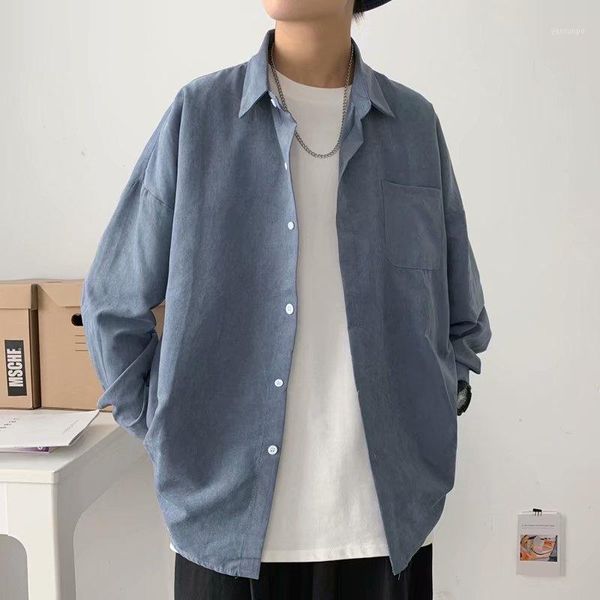 bxyichen original long-sleeved shirt spring and summer loose shirt korean version trend men's casual jacket handsome wild1, White;black
bxyichen original long-sleeved shirt spring and summer loose shirt korean version trend men's casual jacket handsome wild1, White;black