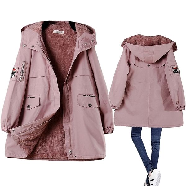 winter fleece women parka female hooded mid length quilted warm winter coat padded pink blue woman windbreaker jacket large size 201029, Black
winter fleece women parka female hooded mid length quilted warm winter coat padded pink blue woman windbreaker jacket large size 201029, Black
