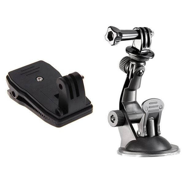 tripods 360 angle rotary backpack rucksack hat clip clamp mount with sports suction tripod + installation screw black
tripods 360 angle rotary backpack rucksack hat clip clamp mount with sports suction tripod + installation screw black