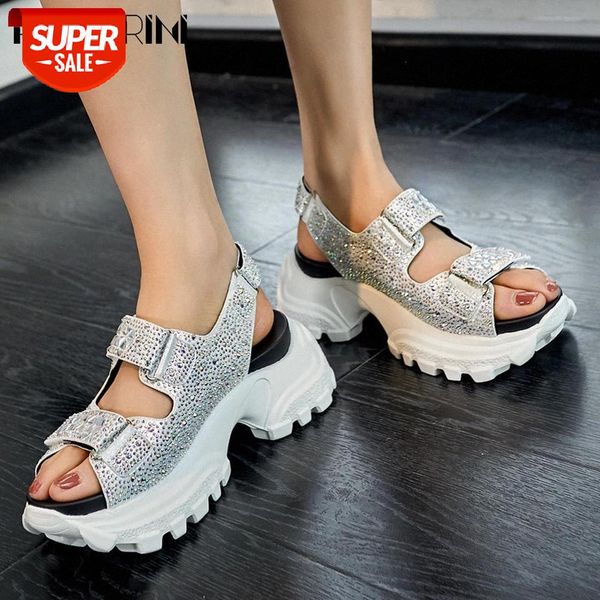 ribetrini fashion shining rhinestone shoes new summer brand designer platform women sandals comfy wedges summer sandals #pd81, Black
ribetrini fashion shining rhinestone shoes new summer brand designer platform women sandals comfy wedges summer sandals #pd81, Black
