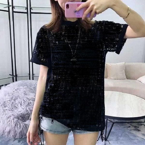 womens blouse letter print hollow out summer fashion e t-shirt black t shirts sheer lace streetwear clothing men white for woman loose t-sh
womens blouse letter print hollow out summer fashion e t-shirt black t shirts sheer lace streetwear clothing men white for woman loose t-sh