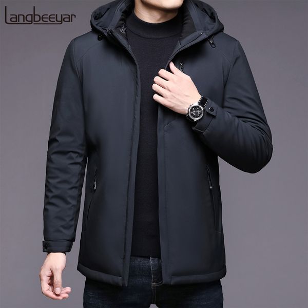 2020 thick grade new brand casual fashion designer winter down jacket men with hooded windbreaker parka coats mens clothing, Black
2020 thick grade new brand casual fashion designer winter down jacket men with hooded windbreaker parka coats mens clothing, Black