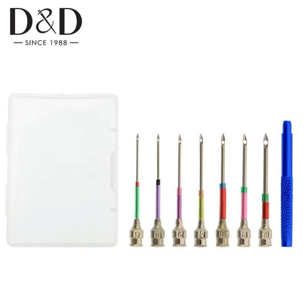 9pcs/set embroidery stitching punch needle 7 sizes punch needle tool case for embroidery floss sewing kits cross stitch tools, Black
9pcs/set embroidery stitching punch needle 7 sizes punch needle tool case for embroidery floss sewing kits cross stitch tools, Black