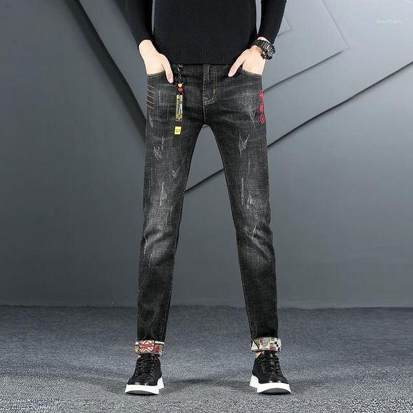 japanese fashion men jeans slim fit embroidery ripped jeans men patchwork spliced designer hip hop elastic pencil pants1, Blue
japanese fashion men jeans slim fit embroidery ripped jeans men patchwork spliced designer hip hop elastic pencil pants1, Blue