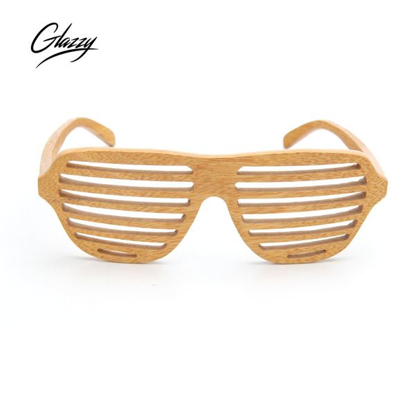 polarized wooden glazzy bamboo sunglasses, 100% real wood