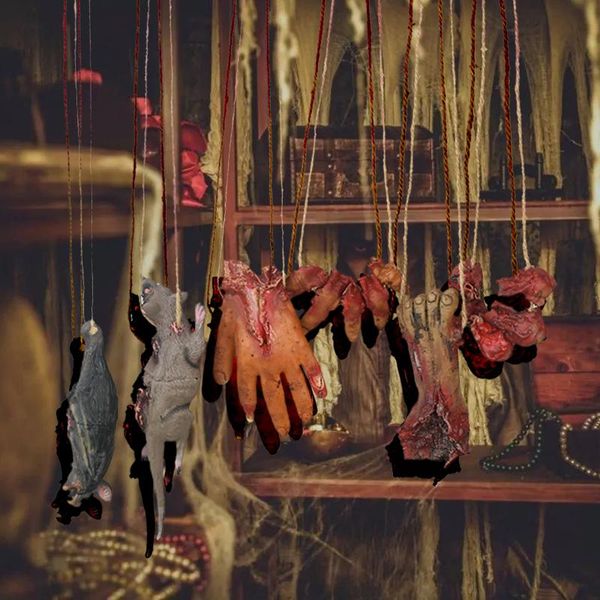 halloween horror hanging props fake dead mouse bat broken hands feet for halloween party decoration haunted house decor props wmtvhk
halloween horror hanging props fake dead mouse bat broken hands feet for halloween party decoration haunted house decor props wmtvhk