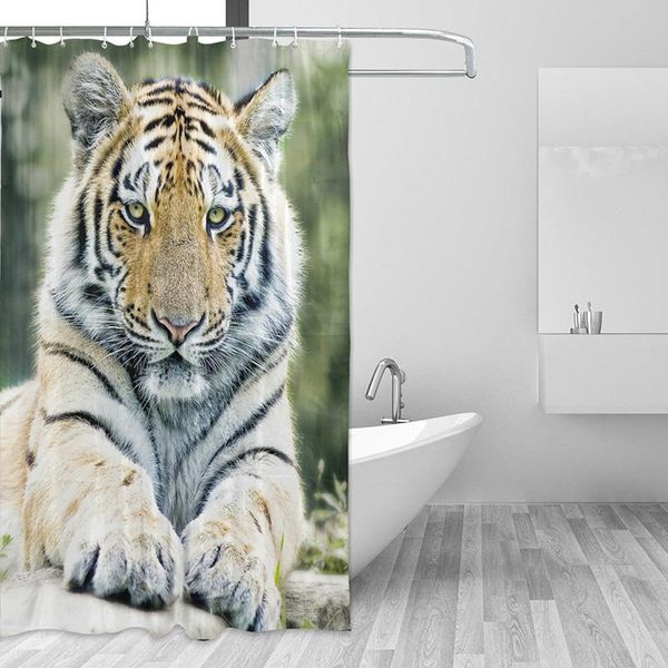 shower curtains animal bathroom waterproof polyester curtain fabric tiger bath screens for home decoration with 12 hooks
shower curtains animal bathroom waterproof polyester curtain fabric tiger bath screens for home decoration with 12 hooks