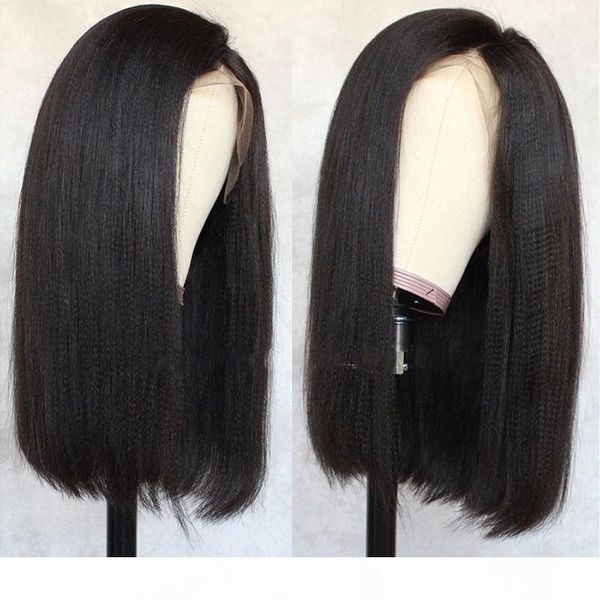 yaki straight 13x6 lace front wigs human hair brazilian kinky straight 360 frontal lace wigs for black women full lace with baby hair, Black;brown
yaki straight 13x6 lace front wigs human hair brazilian kinky straight 360 frontal lace wigs for black women full lace with baby hair, Black;brown