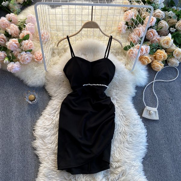 2021 new solid female singiny party girdle fashion backless holiday dresses short summer pearl pencil dress e13i, Black;gray
2021 new solid female singiny party girdle fashion backless holiday dresses short summer pearl pencil dress e13i, Black;gray