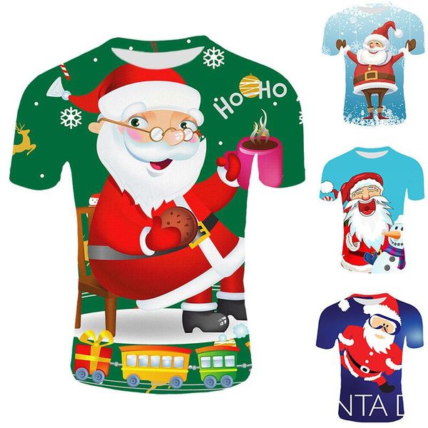 men's t-shirts 2021 funny t shirts christmas men xmas tshirts casual santa claus shirt 3d snowman print party tshirt man clothes, White;black
men's t-shirts 2021 funny t shirts christmas men xmas tshirts casual santa claus shirt 3d snowman print party tshirt man clothes, White;black