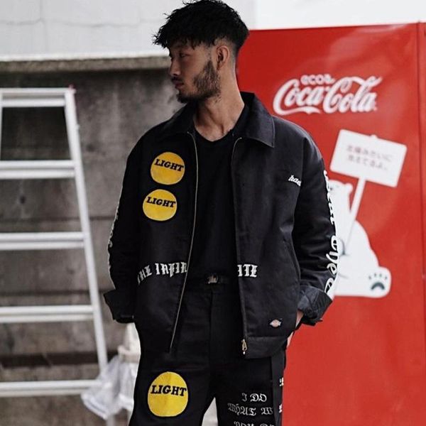 outdoor jacket high flocking women 20fw letter men work outwear cotton coats windproof winter warm coats embroidered street sale gekdt, Black
outdoor jacket high flocking women 20fw letter men work outwear cotton coats windproof winter warm coats embroidered street sale gekdt, Black
