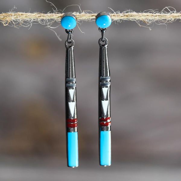 vintage blue stone long rod drop earrings for women tribal jewelry handmade metal ethnic boho earrings brincos mujer z3d392, Silver
vintage blue stone long rod drop earrings for women tribal jewelry handmade metal ethnic boho earrings brincos mujer z3d392, Silver