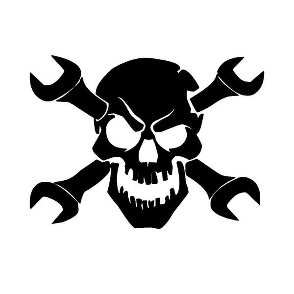 15.2*10.9cm funny car stickers skull mechanic wrench fashion styling vinyl car decals c7-0944
15.2*10.9cm funny car stickers skull mechanic wrench fashion styling vinyl car decals c7-0944