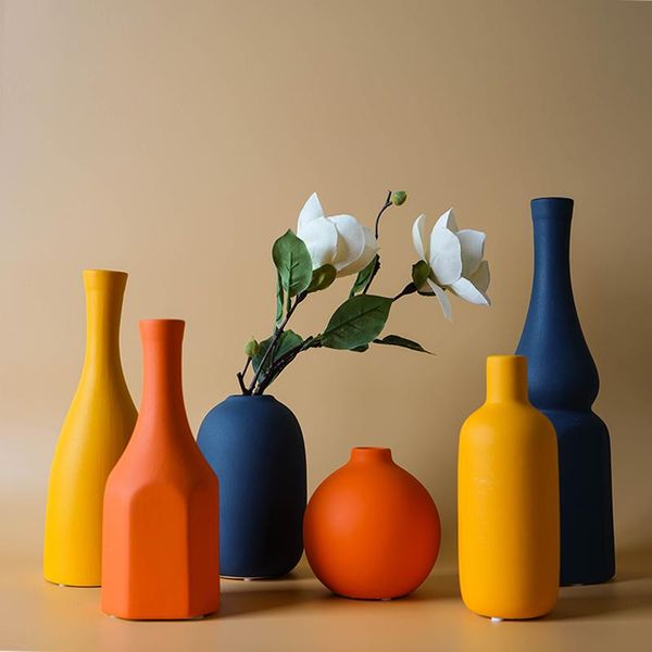 nordic ins ceramic vase ornaments creative colorful dried flower pot home decorations crafts wedding gifts
nordic ins ceramic vase ornaments creative colorful dried flower pot home decorations crafts wedding gifts