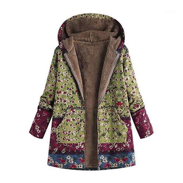 2018 women parka loose pocket zipper floral print hooded casual jacket coat oversize pockets female outerwear1, Black
2018 women parka loose pocket zipper floral print hooded casual jacket coat oversize pockets female outerwear1, Black