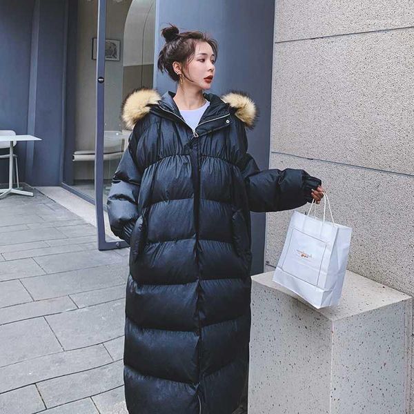 women's down & parkas cotton padded oversized warm parka women jacket pocket outerwear 2021 winter casual fur hooded overcoat female m3, Black
women's down & parkas cotton padded oversized warm parka women jacket pocket outerwear 2021 winter casual fur hooded overcoat female m3, Black