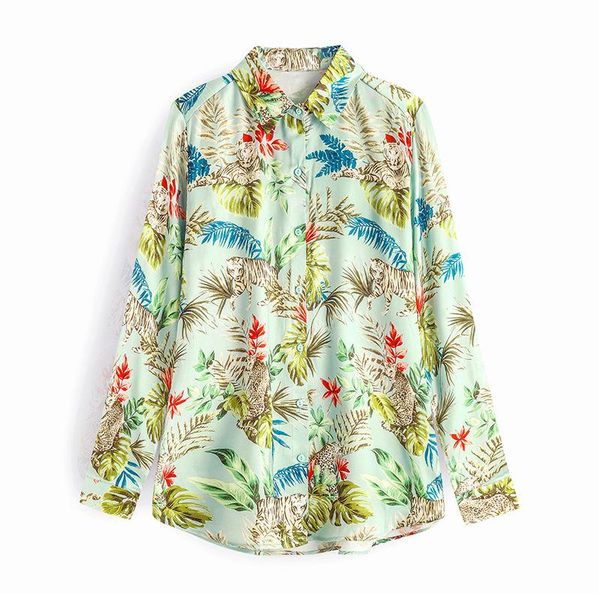 spring autumn fashion long-sleeved casual printed lapel chiffon blouse stylish womens women blouses trendy women shirts, White
spring autumn fashion long-sleeved casual printed lapel chiffon blouse stylish womens women blouses trendy women shirts, White