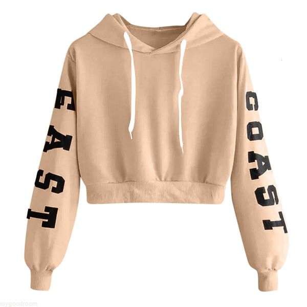 women korean style fashion letter printed long sleeve hoodie short sweatshirt pullover blouse female casual hoodies, Black
women korean style fashion letter printed long sleeve hoodie short sweatshirt pullover blouse female casual hoodies, Black