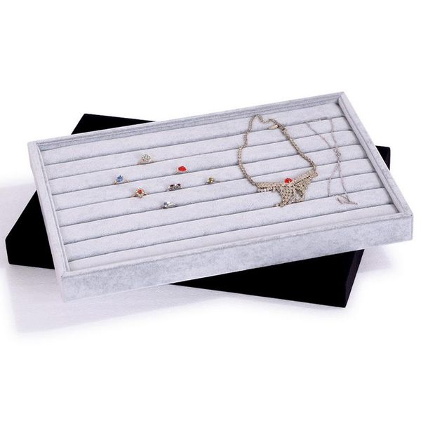 fantastic 35*24*3cm velvet ring tray jewelry display case jewelry display storage box 2 colors available organizer, Pink;blue
fantastic 35*24*3cm velvet ring tray jewelry display case jewelry display storage box 2 colors available organizer, Pink;blue