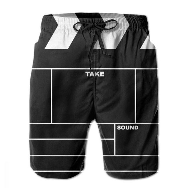 mens swimwear swim shorts trunks film clappers beach board shorts swimming swimsuits mens running sports surffing, White;black
mens swimwear swim shorts trunks film clappers beach board shorts swimming swimsuits mens running sports surffing, White;black