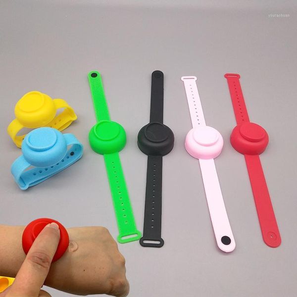 liquid soap dispenser hand sanitizer disinfectant sub-packing silicone bracelet wristband wearable pumps1
liquid soap dispenser hand sanitizer disinfectant sub-packing silicone bracelet wristband wearable pumps1