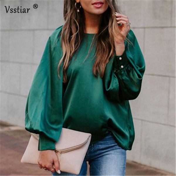 women's blouses & shirts satin women blouse winter puff sleeve o neck casual office ladies 2021 elegant fashion silk female green, White
women's blouses & shirts satin women blouse winter puff sleeve o neck casual office ladies 2021 elegant fashion silk female green, White