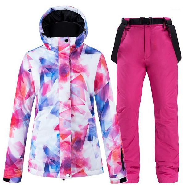 -30 degree women ski jacket pant snowboard suit windproof waterproof breathable winter clothing trouser thicken thermal suit set1
-30 degree women ski jacket pant snowboard suit windproof waterproof breathable winter clothing trouser thicken thermal suit set1