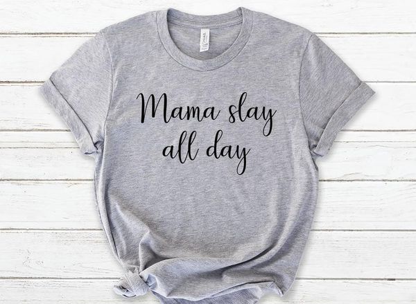 mama slay all day print women tshirt cotton casual funny t shirt for lady yong girl tee hipster drop ship s-308, White
mama slay all day print women tshirt cotton casual funny t shirt for lady yong girl tee hipster drop ship s-308, White