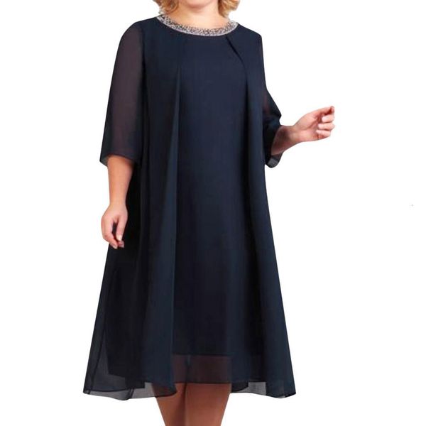 2021 women plus size dress party women's sequined solid color o-neck short sleeve chiffon knee-length loose dress oodji, Black;gray
2021 women plus size dress party women's sequined solid color o-neck short sleeve chiffon knee-length loose dress oodji, Black;gray