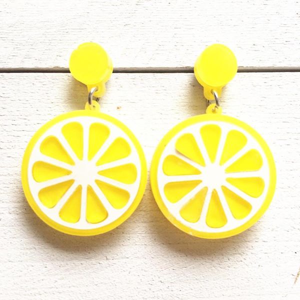 Dongmu Jewelry 2021 new Punk Style Fashion Acrylic Fruit Earrings Lemon Girl Fashion Earrings Birthday Party, Silver
Dongmu Jewelry 2021 new Punk Style Fashion Acrylic Fruit Earrings Lemon Girl Fashion Earrings Birthday Party, Silver