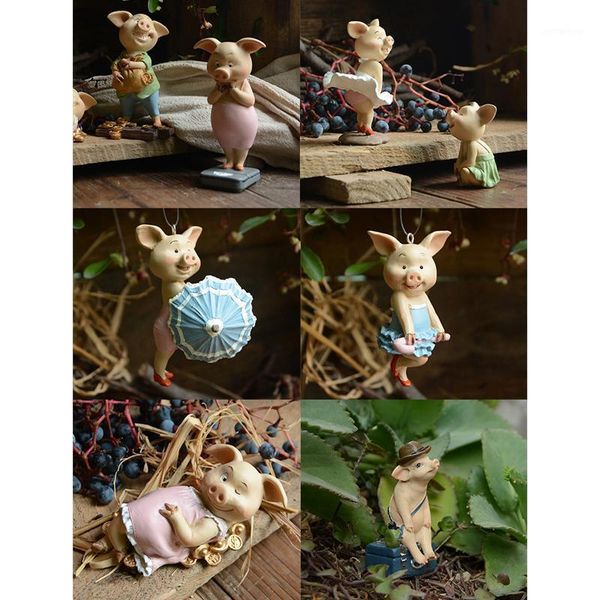 decorative objects & figurines europe creative cute resin pigs miniature figurine tablecrafts fairy garden simulated animals home decora
decorative objects & figurines europe creative cute resin pigs miniature figurine tablecrafts fairy garden simulated animals home decora