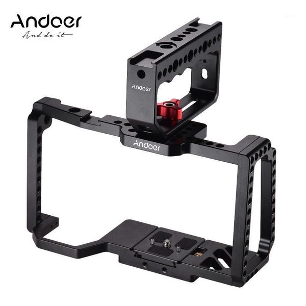 andoer camera vlog cage mount 1/4 inch 3/8 inch screw holes quick release plate with handle grip video film making cold shoe1
andoer camera vlog cage mount 1/4 inch 3/8 inch screw holes quick release plate with handle grip video film making cold shoe1