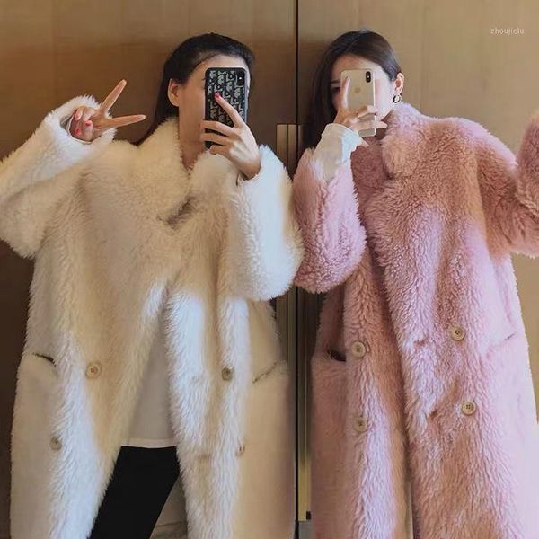 junerain women winter oversized long teddy jacket female thick warm overcoat vintage ladies casual loose faux fur coats outwears1, Black
junerain women winter oversized long teddy jacket female thick warm overcoat vintage ladies casual loose faux fur coats outwears1, Black