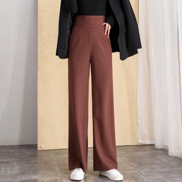 s to 7xl autumn winter pants women new lengthened extra high waist fashion wide leg plus size straight trousers dropshipping, Black;white
s to 7xl autumn winter pants women new lengthened extra high waist fashion wide leg plus size straight trousers dropshipping, Black;white